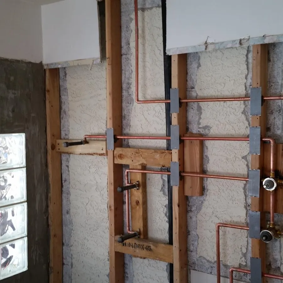 Copper pipe installation for Repiping in Lockport
